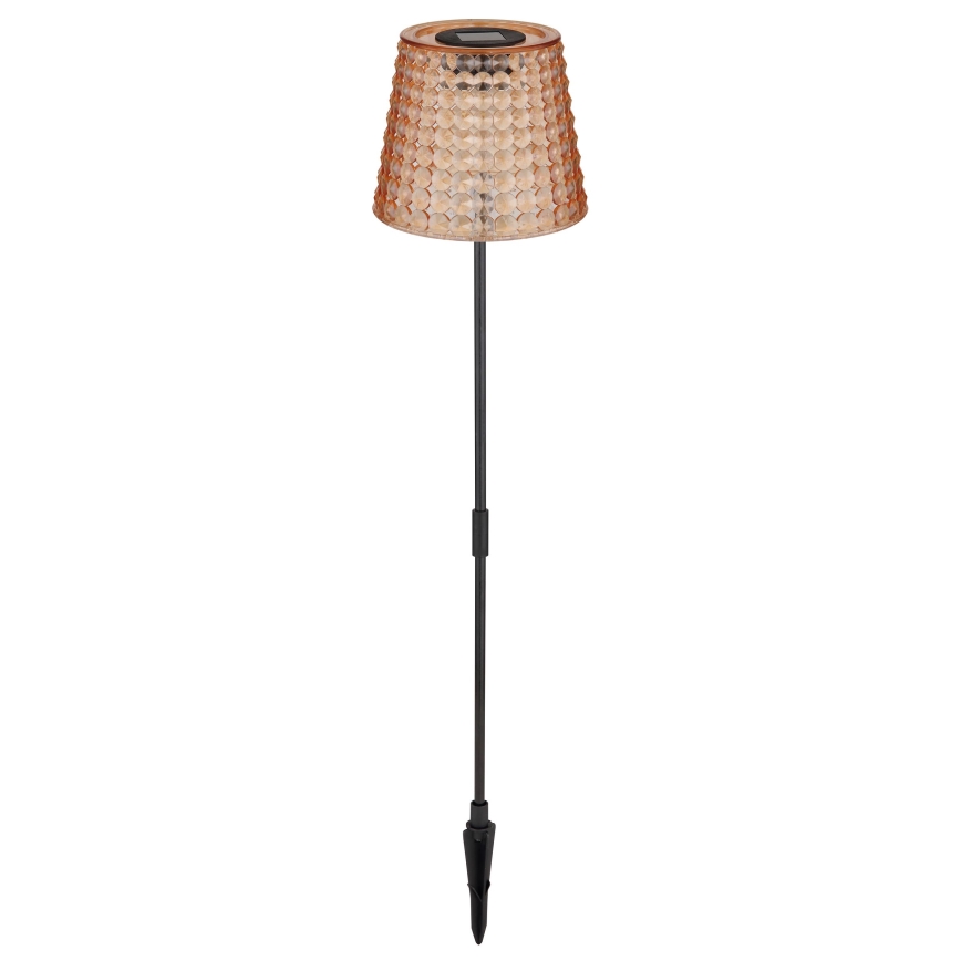 Globo - НАБОР 2x Светодиодный светильник на солнечной батарее LED/0,06W/3V IP44 40 mAh оранжевый