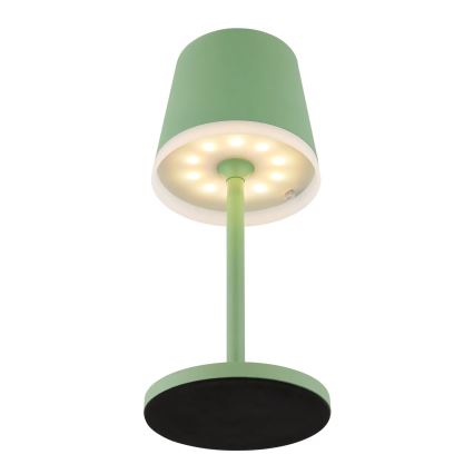 Globo - Светодиодный светильник на солнечной батарее LED/0,06W/3V 3000K IP44 1200 mAh зеленый