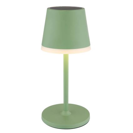 Globo - Светодиодный светильник на солнечной батарее LED/0,06W/3V 3000K IP44 1200 mAh зеленый