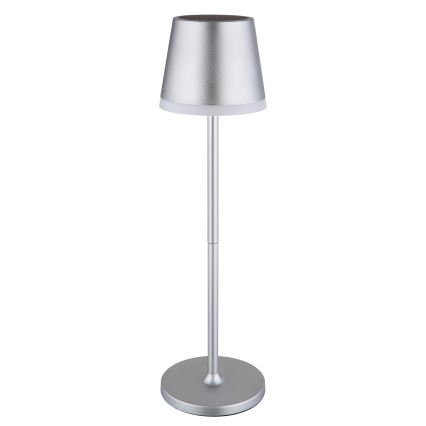 Globo - Светодиодный светильник на солнечной батарее LED/0,6W/3V 3000K IP44 матовый хром