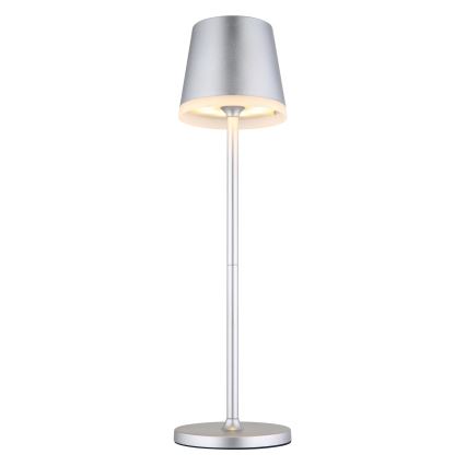 Globo - Светодиодный светильник на солнечной батарее LED/0,6W/3V 3000K IP44 матовый хром
