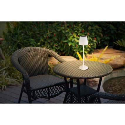 Globo - Світлодіодний світильник на сонячній батареї LED/0,6W/3V 3000K IP44 білий