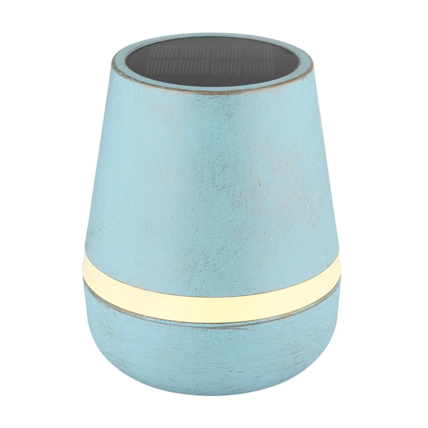 Globo - Світлодіодна сонячна лампа 10xLED/0,06W/3V IP44 800 мАг синя