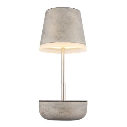 Globo - Светодиодный светильник на солнечной батарее 10xLED/0,06W/3V IP44 800 mAh серый