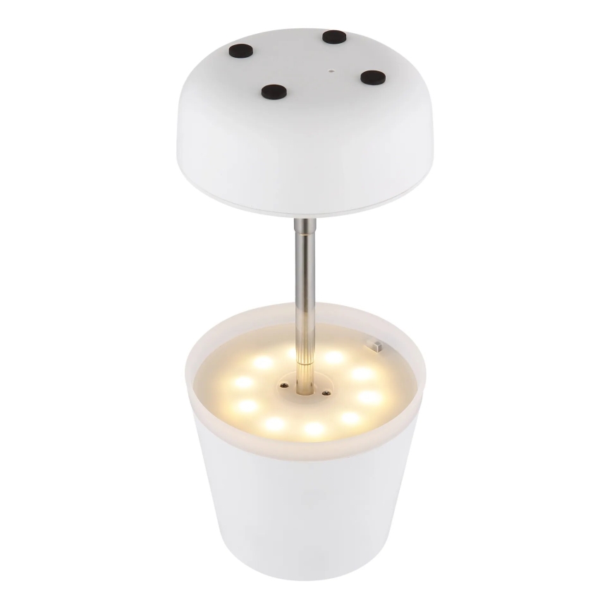 Globo - Светодиодный светильник на солнечной батарее 10xLED/0,06W/3V IP44 800 mAh белый