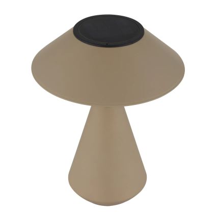 Globo - Світлодіодна сонячна лампа 10xLED/0,06W/1,2V IP44 600 mAh коричнева