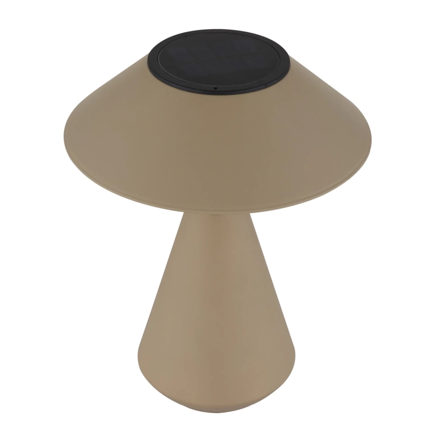 Globo - Світлодіодна сонячна лампа 10xLED/0,06W/1,2V IP44 600 mAh коричнева