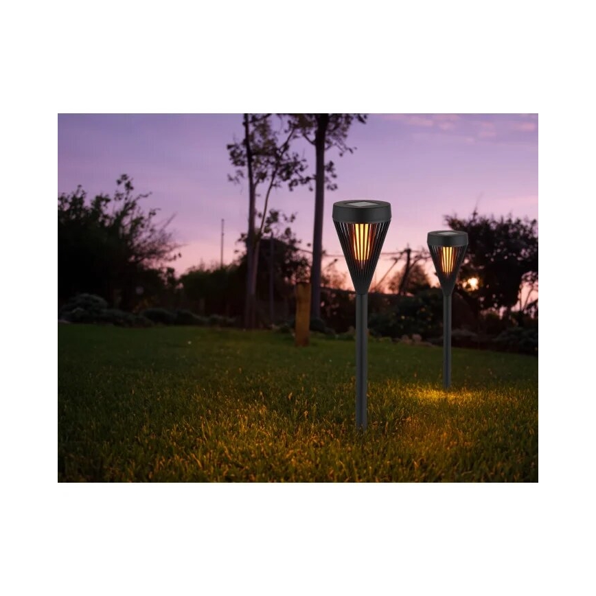 Globo - НАБОР 2x Светодиодный светильник на солнечной батарее LED/0,1W/1,2V IP44 300 mAh