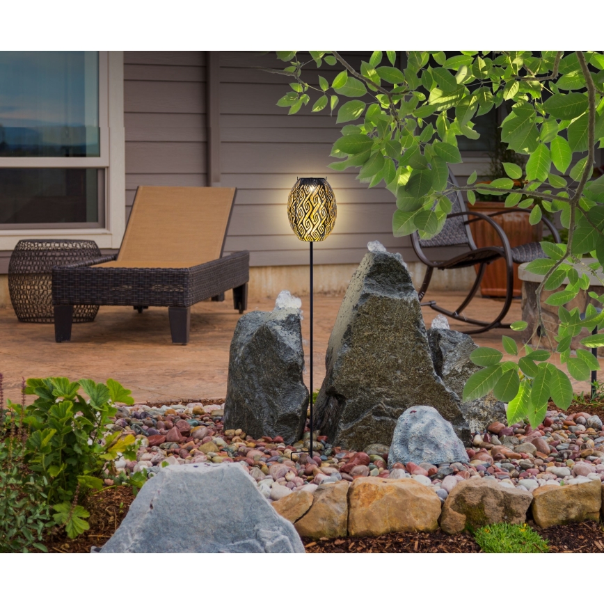 Globo - Світлодіодний світильник на сонячній батареї 3в1 LED/0,06W/3,2V 3000K IP44