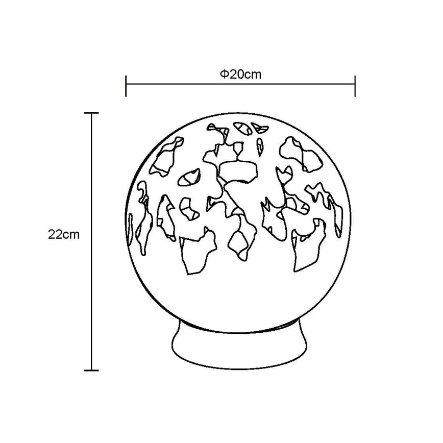 Globo - Светодиодное украшение на солнечной батарее LED/0,06W/3V IP44