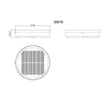 Globo - світлодіодна портативна сонячна лампа LED/3W/3,7V IP54 2200 mAh