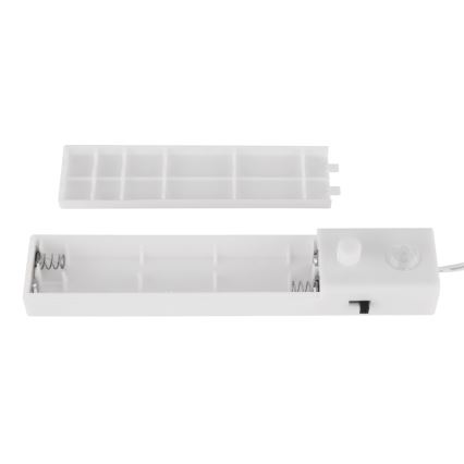 Globo - Светодиодная лента с датчиком LED/1,5W/6V 4xAAA 3000K