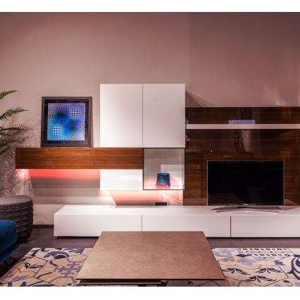 Globo - LED RGB Стрічка з регулюванням яскравості LED/6W/230V 1м + дистанційне керування