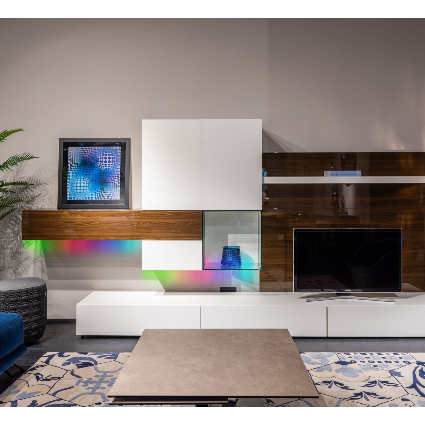 Globo - Светодиодная RGB-лента с регулированием яркости LED/6W/230V 1 м + дистанционное управление