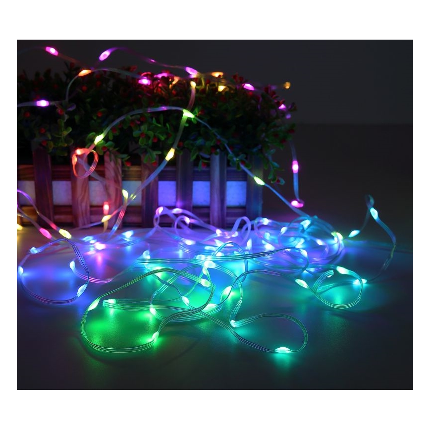 Globo - Светодиодная RGB лента 50xLED/0,06W/5V 5 м 27 функций