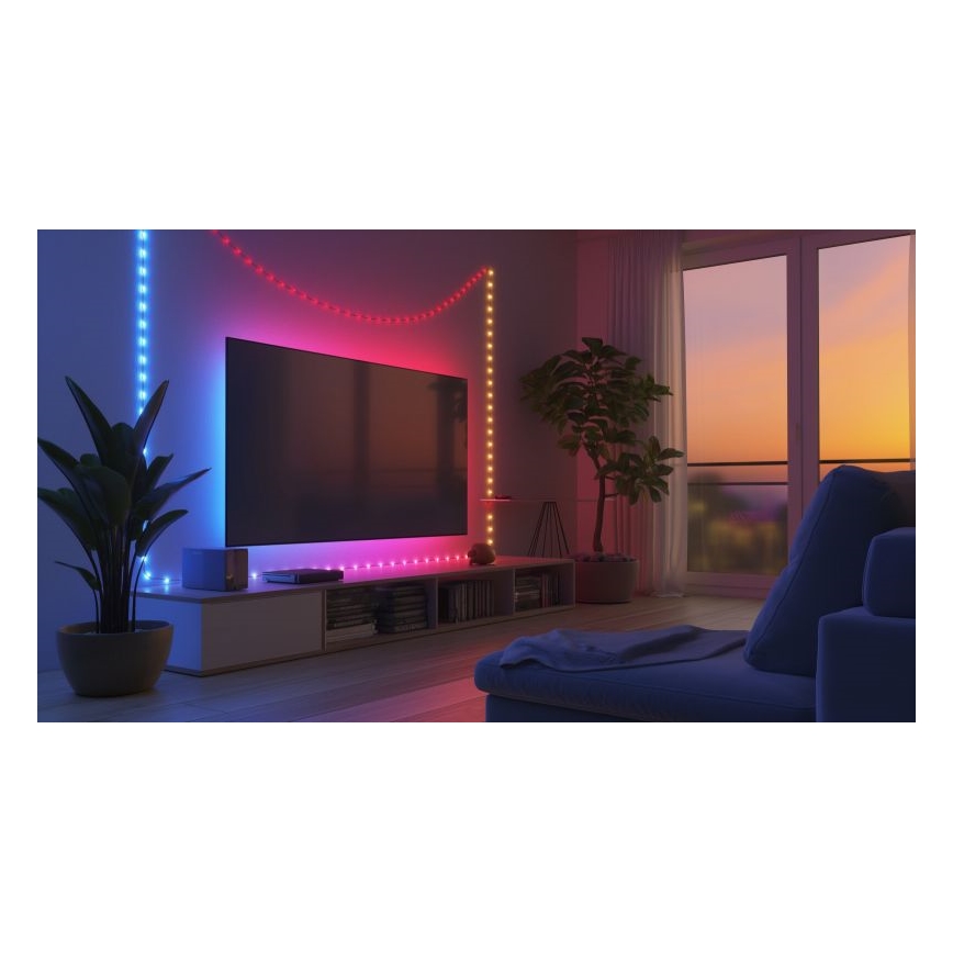 Globo - Світлодіодна RGB стрічка 50xLED/0,06W/5V 5 м 27 функцій