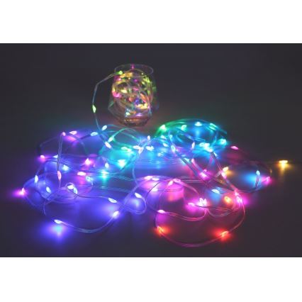 Globo - Світлодіодна RGB стрічка 50xLED/0,06W/5V 5 м 27 функцій