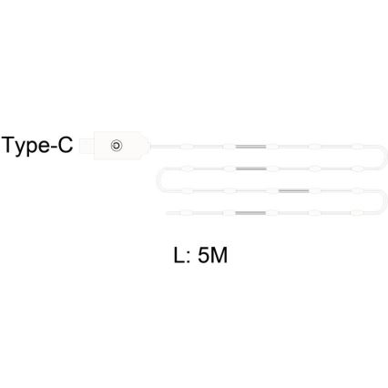 Globo - Світлодіодна RGB стрічка 50xLED/0,06W/5V 5 м 27 функцій