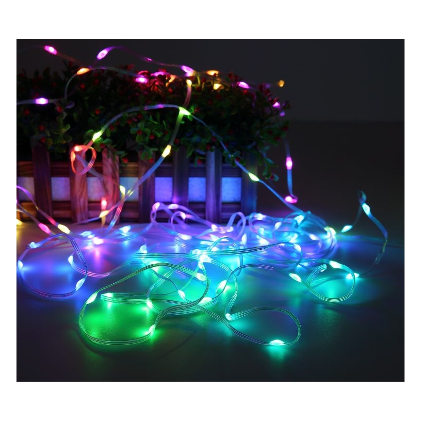 Globo - Світлодіодна RGB стрічка 100xLED/0,06W/5V 10 м 27 функцій