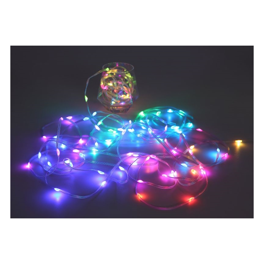 Globo - Світлодіодна RGB стрічка 100xLED/0,06W/5V 10 м 27 функцій