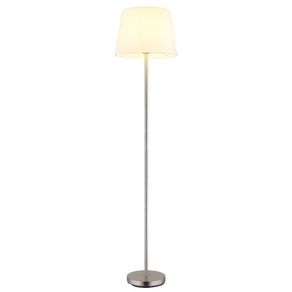 Globo - напольная лампа 1xE27/40W/230V белый/матовый хром