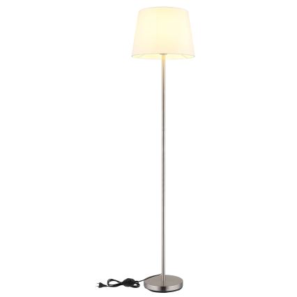 Globo - напольная лампа 1xE27/40W/230V белый/матовый хром