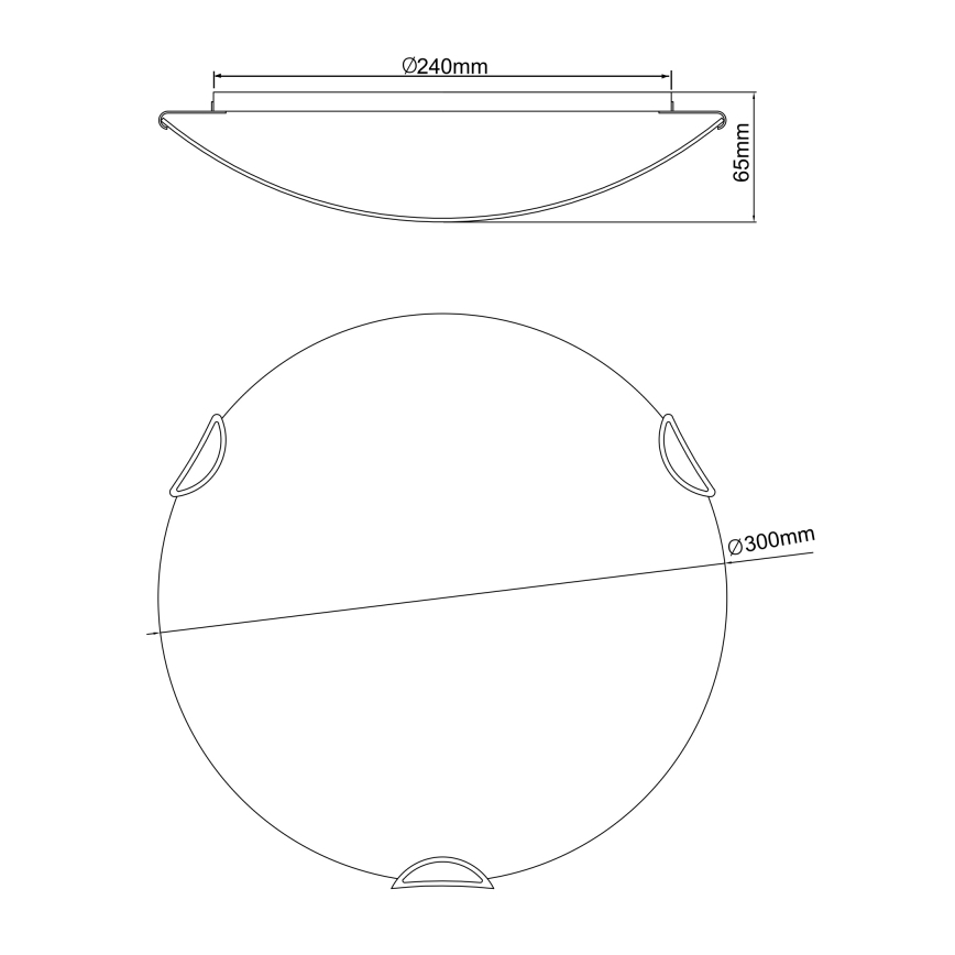 Globo - Дитячий стельовий світильник 2xE27ILLU/60W/230V