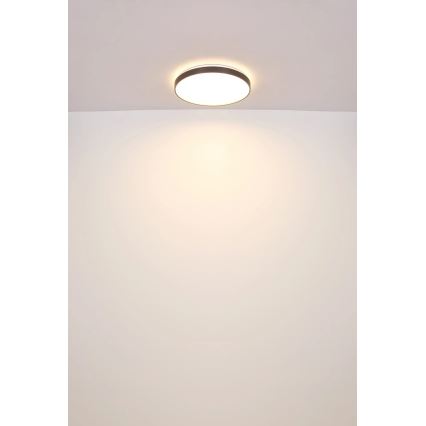 Globo - Стельовий LED світильник LED/24W/230V діаметр 48 см антрацит