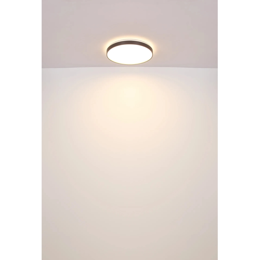 Globo - Стельовий LED світильник LED/24W/230V діаметр 48 см антрацит