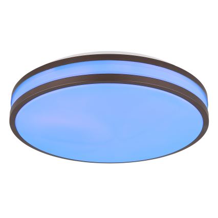 Globo - Стельовий RGBW-світильник з регулюванням яскравості LED/18W/230V 2700-6000K + пульт дистанційного керування