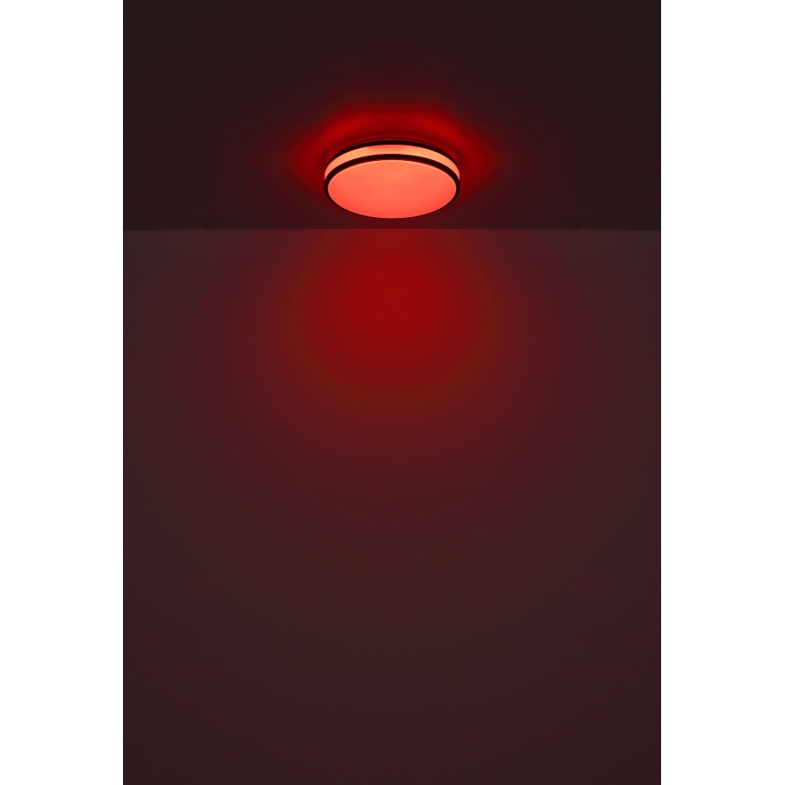 Globo - Светодиодный потолочный RGBW-светильник с регулированием яркости LED/18W/230V 2700-6000K + дистанционное управление