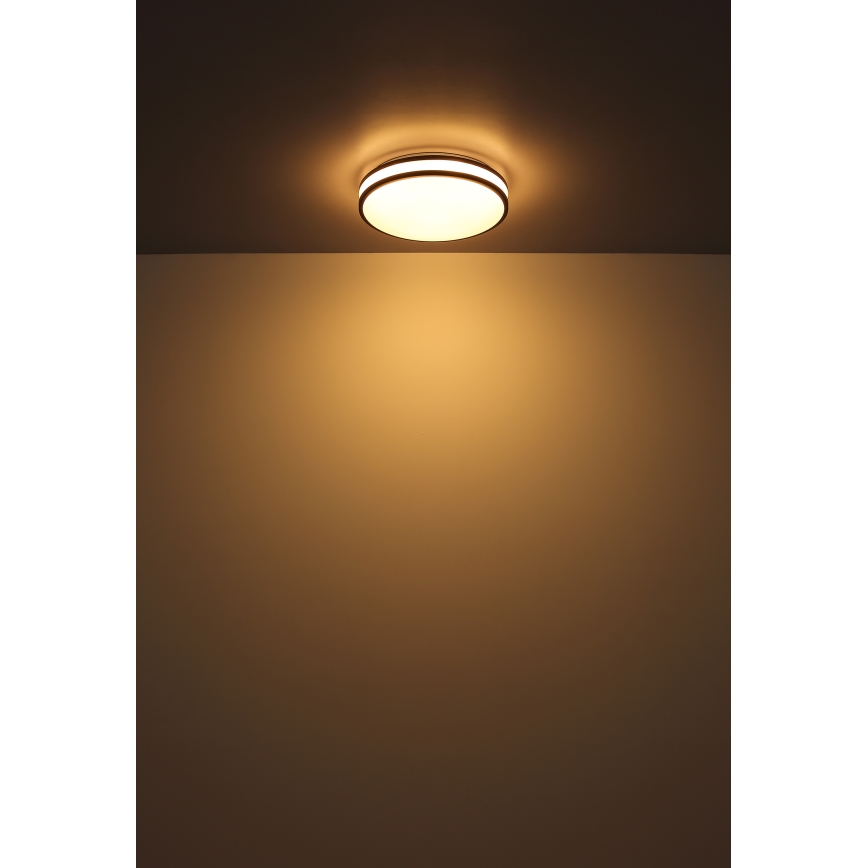 Globo - Светодиодный потолочный RGBW-светильник с регулированием яркости LED/18W/230V 2700-6000K + дистанционное управление