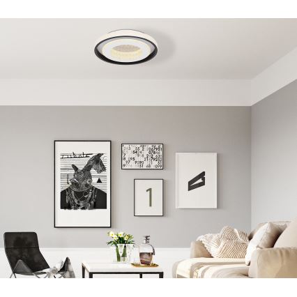 Globo - Светодиодный потолочный светильник с регулированием яркости LED/52W/230V 2700-6000K + дистанционное управление
