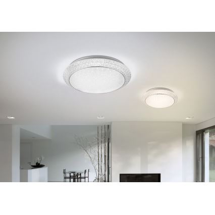 Globo - Светодиодный потолочный светильник с регулированием яркости LED/40W/230V 3000-6000K + дистанционное управление
