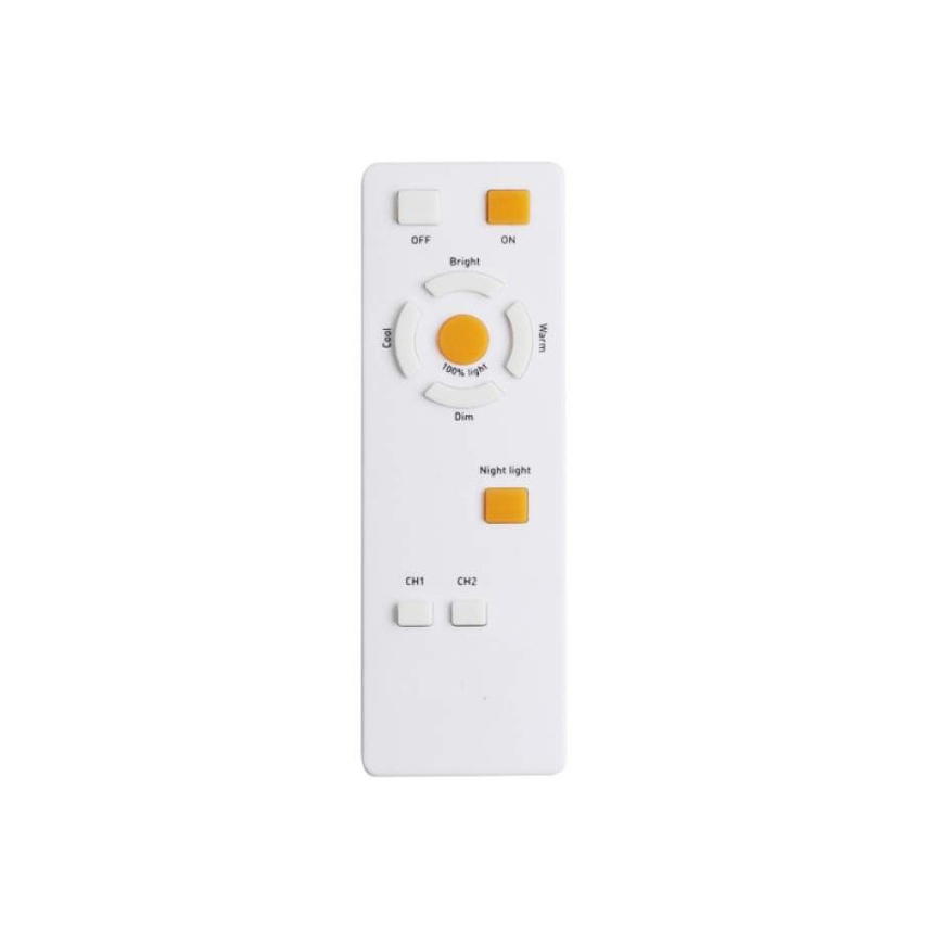 Globo - LED RGBW Стельовий світильник з регулюванням яскравості LED/50W/230V + пульт дистанційного керування