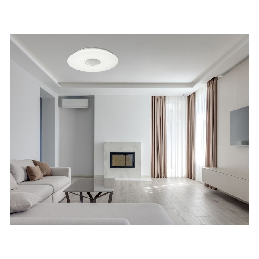 Globo - Потолочный RGBW-светильник с регулированием яркости LED/50W/230V + дистанционное управление