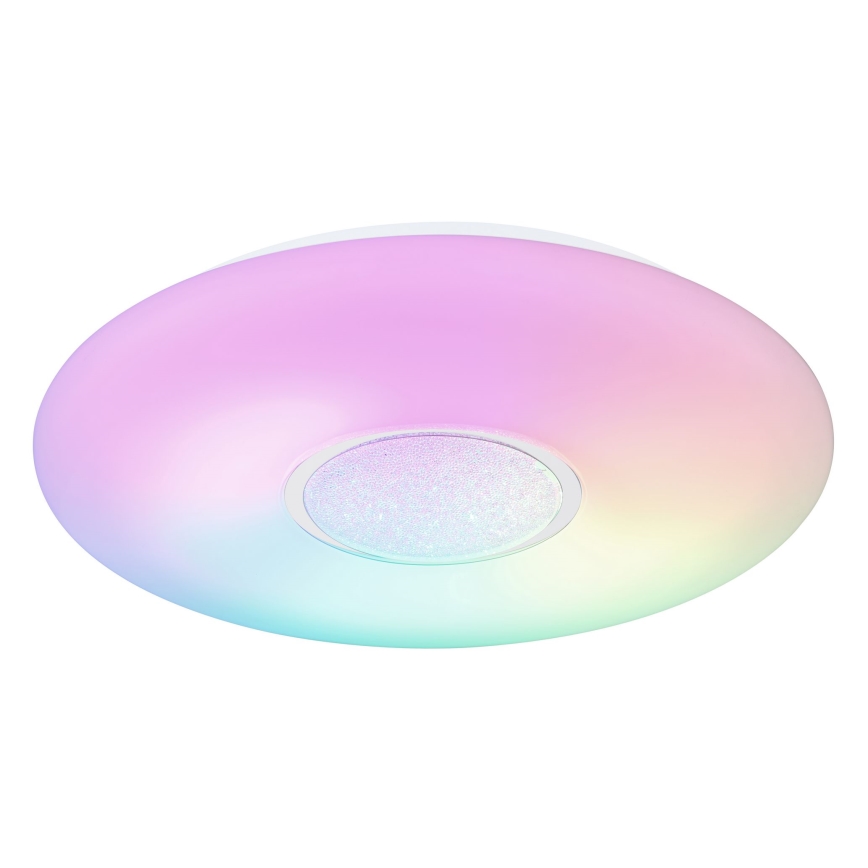 Globo - Стельовий RGBW-світильник з регулюванням яскравості LED/40W/230V 3000-6500K + пульт дистанційного керування