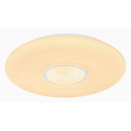 Globo - Стельовий RGBW-світильник з регулюванням яскравості LED/40W/230V 3000-6500K + пульт дистанційного керування