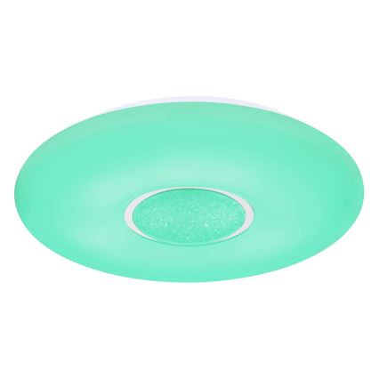 Globo - Стельовий RGBW-світильник з регулюванням яскравості LED/40W/230V 3000-6500K + пульт дистанційного керування