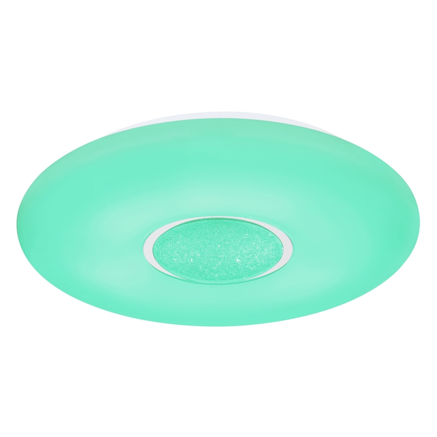 Globo - Стельовий RGBW-світильник з регулюванням яскравості LED/40W/230V 3000-6500K + пульт дистанційного керування