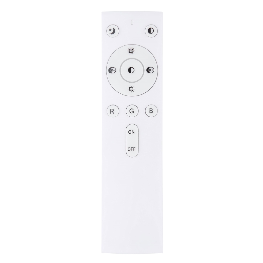 Globo - Стельовий RGBW-світильник з регулюванням яскравості LED/40W/230V 3000-6500K + пульт дистанційного керування