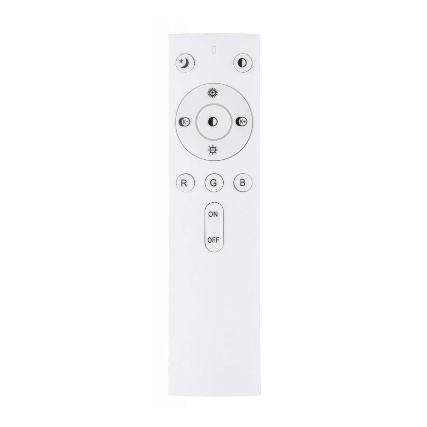 Globo - Стельовий RGBW-світильник з регулюванням яскравості LED/24W/230V 3000-6500K+ пульт дистанційного керування