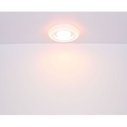 Globo - Потолочный RGBW-светильник с регулированием яркости LED/18W/230V 2700-6500K + дистанционное управление