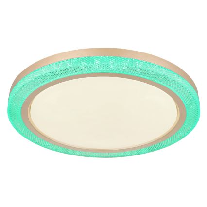 Globo - Потолочный RGBW-светильник с регулированием яркости LED/20W/230V 2700-6500K + дистанционное управление