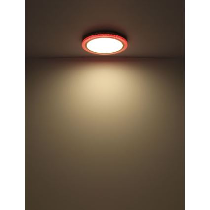 Globo - Стельовий RGBW-світильник з регулюванням яскравості LED/20W/230V 2700-6500K + пульт дистанційного керування