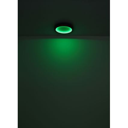 Globo - Стельовий RGBW-світильник з регулюванням яскравості LED/24W/230V 2700-6000K + пульт дистанційного керування
