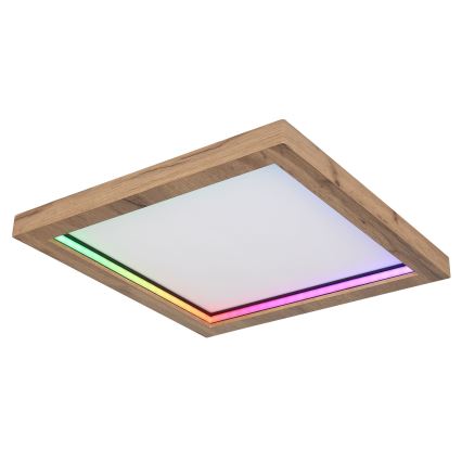 Globo - Стельовий RGBW-світильник з регулюванням яскравості LED/24W/230V 2700-6000K + пульт дистанційного керування