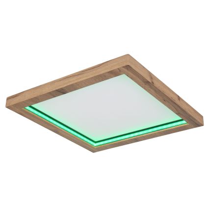 Globo - Стельовий RGBW-світильник з регулюванням яскравості LED/24W/230V 2700-6000K + пульт дистанційного керування