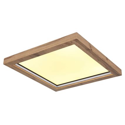 Globo - Светодиодный потолочный RGBW-светильник с регулированием яркости LED/24W/230V 2700-6000K + дистанционное управление