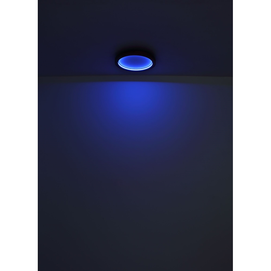 Globo - Стельовий RGBW-світильник з регулюванням яскравості LED/24W/230V 2700-6000K + пульт дистанційного керування